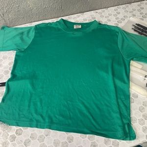 Vintage Alison Craig Green Short Sleeve T Shirt Medium